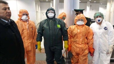 Самолёт Air Astana в аэропорту Астаны встретили эпидемиологи. У пассажира подозревали холеру 