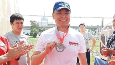 Кульгинов пробежал дистанцию в 21 км на соревновании по триатлону Ironman в Нур-Султане