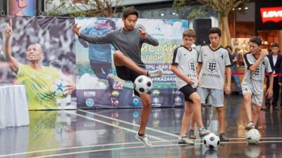 В Казахстане завершился первый чемпионат по футбольному фристайлу