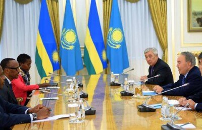 Президенты Казахстана и Руанды обсудили вопросы взаимной торговли