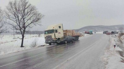 В Карагандинской области из-за гололёда закрыты трассы