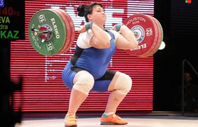 Казахстанская штангистка Александра Аборнева завоевала серебряную медаль на Гран-при