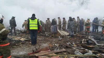 Алматинцы собирают помощь пострадавшим в авиакатастрофе кыргызстанцам