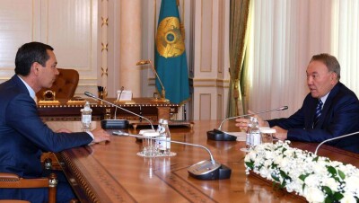 Назарбаев встретился с кандидатом в президенты Кыргызстана
