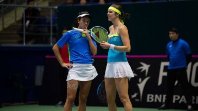 Женская сборная Казахстана по теннису разгромила Индию в Кубке Федерации