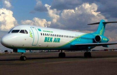 Fokker-100 авиакомпании Bek Air в марте уже совершал аварийную посадку в Астане