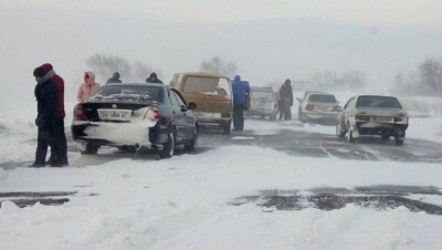 Опубликовано видео задержания налётчиков на грузовики в Жамбылской области