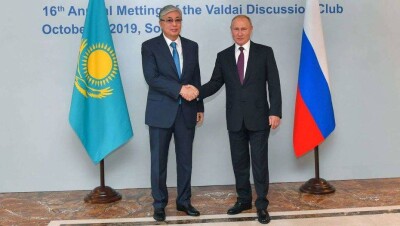 Касым-Жомарт Токаев встретился с Владимиром Путиным в Сочи