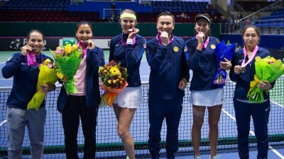 Казахстан сыграет с Великобританией в Кубке Федерации по теннису