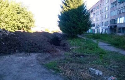 Жители Зыряновска возмущены способом ремонта городских сетей