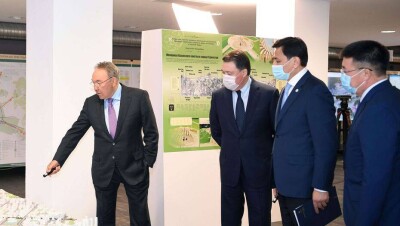 Нурсултану Назарбаеву представили план строительства Нур-Султана и модернизации инфраструктуры 