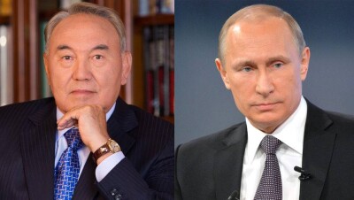 Назарбаев и Путин обсудили переговоры по Сирии