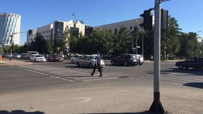 Улицу Желтоксан частично перекроют для движения транспорта в Астане