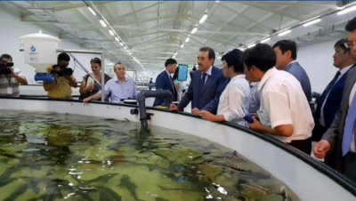 Проблему исчезновения ценных пород рыб обсудил Карим Масимов в Атырау