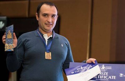Кубок Евразии Президента Казахстана по блиц-шахматам завоевал участник из Таджикистана