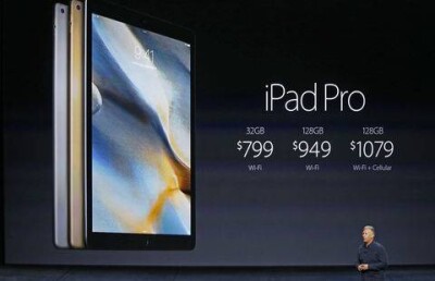 Самый большой iPad презентовала Apple