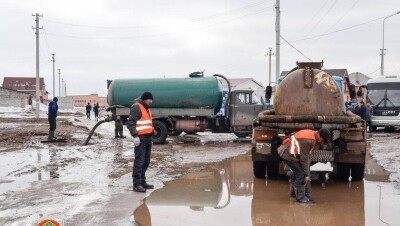 Астану топит талыми водами