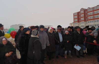 Пострадавшие от наводнения сельчане Акмолинской области получили ключи от квартир