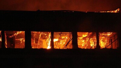В Усть-Каменогорске мужчина уснул в голубятне и едва не сгорел заживо