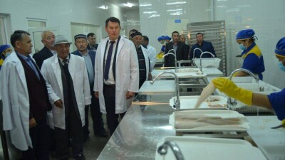 Новый рыбный завод в ЮКО вышел на рынок Европы