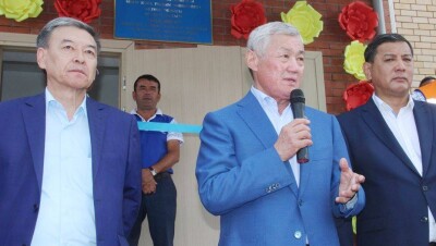 Сапарбаев в Шалкаре заново открыл детсад через два года после предшественника
