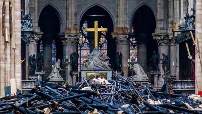 В почве вокруг Notre-Dame de Paris обнаружили значительное превышение нормы свинца