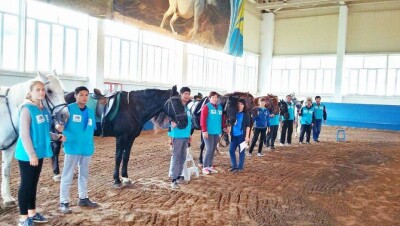 После общения с лошадьми паралимпийцы начали подготовку к Играм в Токио