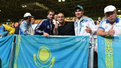 Во время выступления Дениса Уланова на трибунах Riocentro присутствовал Илья Ильин