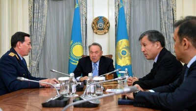 Назарбаев принял Масимова, Касымова и Джаксыбекова