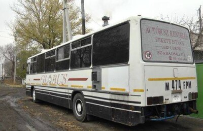 В Караганде предприниматель переделал старый Ikarus в сауну на колёсах