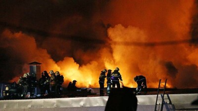 Площадь пожара в гостинице "Жетысу" составила 3500 квадратных метров