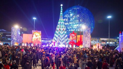Астанадағы жаңа жылдық мерекелік қызықтар