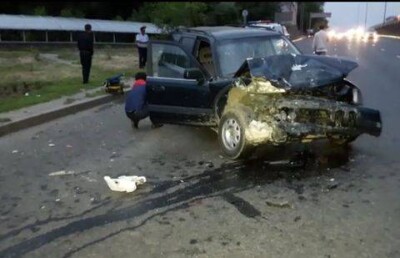 Жуткая авария с четырьмя пострадавшими произошла в Алматы