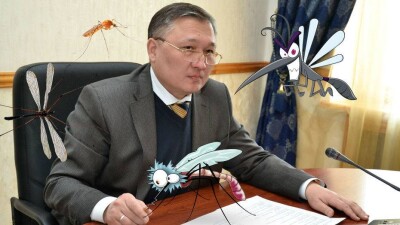 Кусают ли акима Абдибекова комары, выяснили карагандинцы