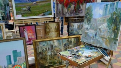 На набережной в Астане открыли Арбат