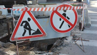 Из-за ремонта путепровода на въезде в Петропавловск образовался многокилометровый затор