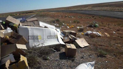 "Вместо ремонта дорог тратим время на уборку мусора". Казахавтодор просит водителей соблюдать чистоту