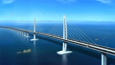 В Китае открыли самый длинный морской мост в мире протяжённостью 55 км