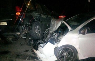 Трое пострадали в массовом ДТП в Алматы 