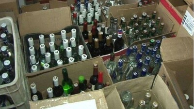 Новый способ уничтожения контрафактного алкоголя применили в Петропавловске