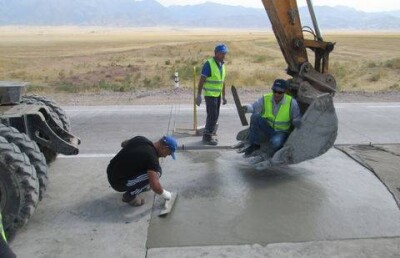 Участок новой трассы Западная Европа – Западный Китай уже ремонтируют