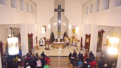 Рождественская месса прошла в Кафедральном католическом соборе Нур-Султана