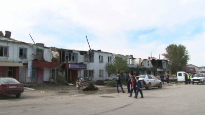 Двухэтажный дом, сгоревший в Алматинской области 1 октября, снесут