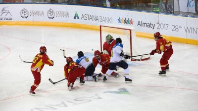 Казахстанские хоккеистки уступили сборной Китая на Универсиаде-2017 в Алматы