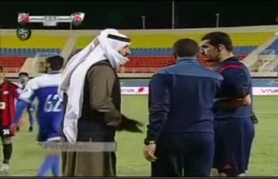 Шейх из Кувейта избил футбольного арбитра