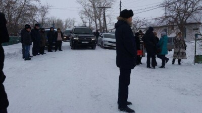 Похороны погибших при обрушении дома в Шахане проходят в Карагандинской области