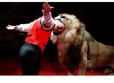 Уникальный цирковой номер покажет в Астане укротитель львов
