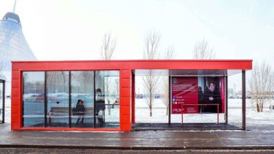 Проект по установке тёплых остановок в Астане за счёт бизнеса встал из-за адмбарьеров 