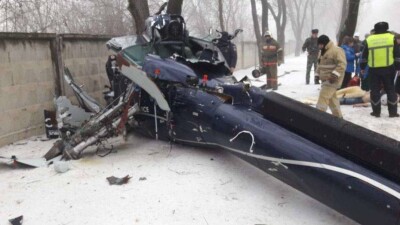 Крушение вертолёта в Алматы: пилот летел по заявке владельца судна