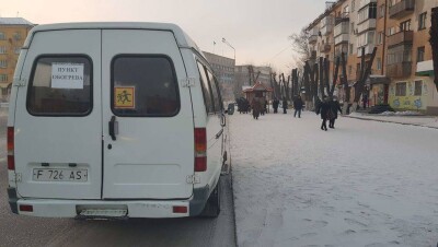 В Усть-Каменогорске на улицы выехали мобильные пункты обогрева